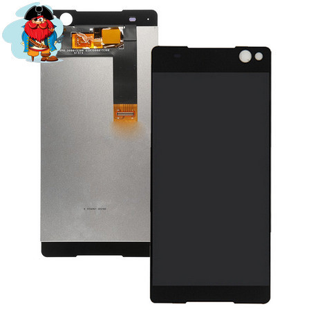 Экран для Sony Xperia C5 Ultra E5533 с тачскрином, цвет: черный (оригинал) - фото 1 - id-p88615515