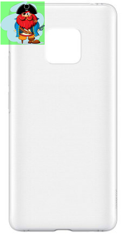 Чехол для Huawei Mate 20 Pro силиконовый, цвет: прозрачный - фото 1 - id-p125535278