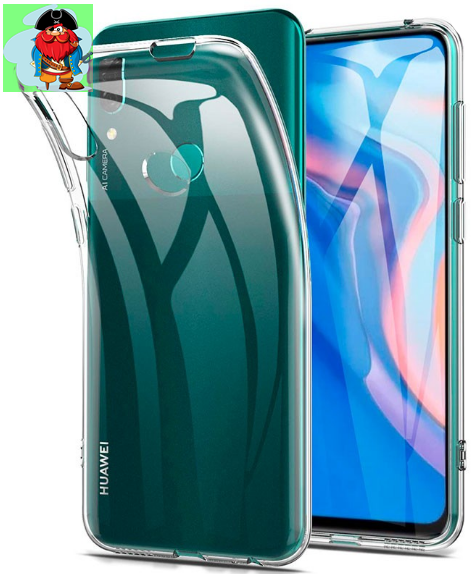 Чехол для Huawei P smart Z 2019 силиконовый, цвет: прозрачный - фото 1 - id-p125535287