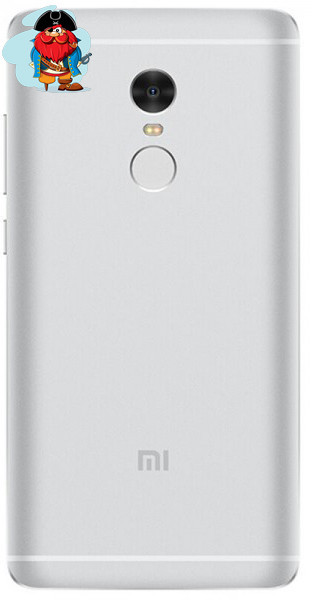Задняя крышка для Xiaomi Redmi Note 4, цвет: серебристый - фото 1 - id-p100105996