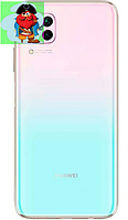 Задняя крышка для Huawei P40 Lite, цвет: розовый