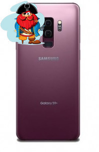 Задняя крышка (корпус) для Samsung Galaxy S9+ Plus (SM-G965), цвет: фиолетовый - фото 1 - id-p99841976