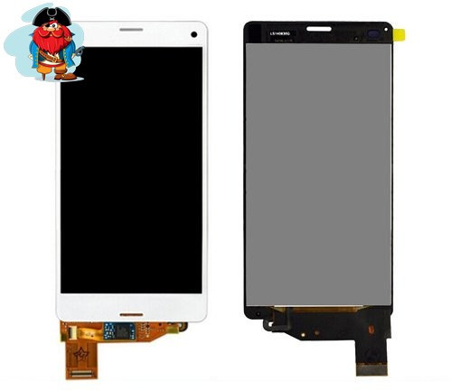 Экран для Sony Xperia Z3 Compact D5803 (Xperia Z3 mini) с тачскрином, цвет: белый (оригинал) - фото 1 - id-p88615571
