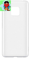 Чехол для Huawei Mate 20 Pro силиконовый, цвет: прозрачный