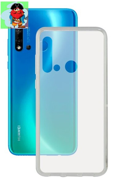 Чехол для Huawei P20 Lite 2019 силиконовый, цвет: прозрачный - фото 1 - id-p125857584