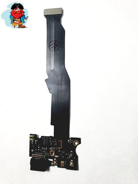 Шлейф разъема зарядки для Xiaomi Mi5S (MI 5S), цвет: черный - фото 1 - id-p100263454