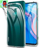 Чехол для Huawei P smart Z 2019 силиконовый, цвет: прозрачный
