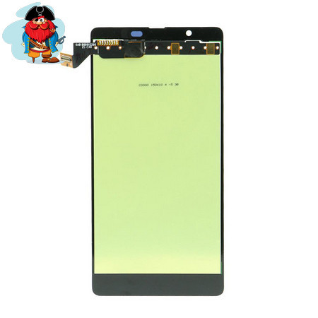 Экран для Nokia Lumia 540 (RM-1141) с тачскрином, цвет: черный - фото 1 - id-p88615612