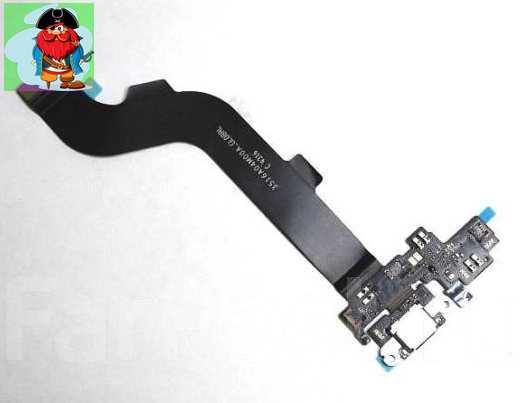 Нижняя плата со шлейфом для Xiaomi Mi Note 2 с разъемом зарядки, микрофон и компоненты - фото 1 - id-p100095298