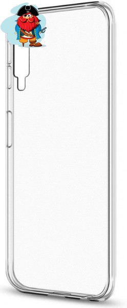 Чехол для Samsung Galaxy A7 2018 A750 силиконовый, цвет: прозрачный - фото 1 - id-p125857611