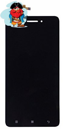 Экран для Lenovo S60 (S60a) с тачскрином, цвет: черный - фото 1 - id-p88615638
