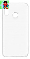 Чехол для Huawei P20 Lite силиконовый, цвет: прозрачный