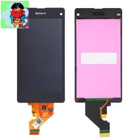 Экран для Sony Xperia Z1 Compact D5503 (Z1 mini) с тачскрином, цвет: черный (аналог) - фото 1 - id-p81587252