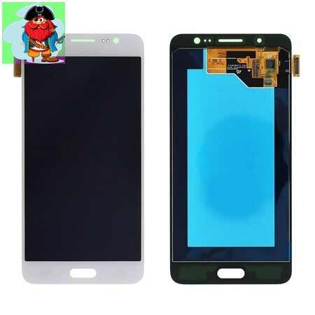 Экран для Samsung Galaxy J5 2016 (J510) с тачскрином, цвет: белый (оригинал) - фото 1 - id-p88615655