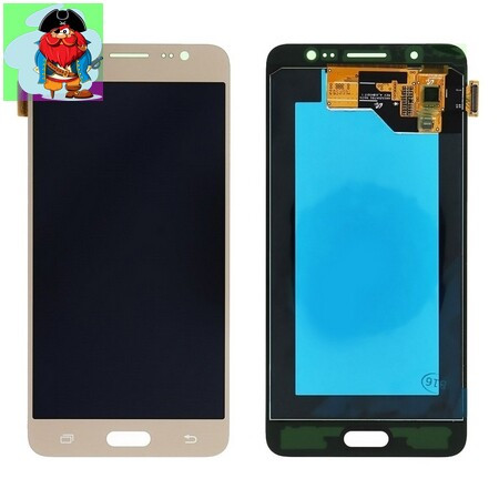 Экран для Samsung Galaxy J5 2016 (J510) с тачскрином, цвет: золотой (оригинал) - фото 1 - id-p88615656