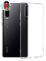 Чехол для Huawei P30 силиконовый, цвет: прозрачный