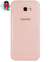 Задняя крышка (корпус) для Samsung Galaxy A7 (2017) (A720F), цвет: розовый