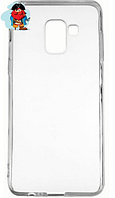 Чехол для Samsung Galaxy A8 2018 A530F силиконовый, цвет: прозрачный