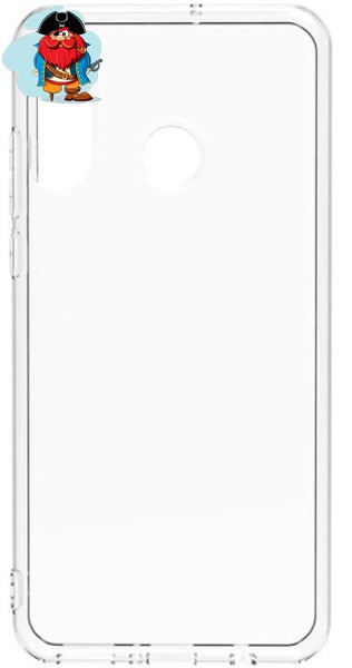 Чехол для Samsung Galaxy A60 силиконовый, цвет: прозрачный - фото 1 - id-p125855018