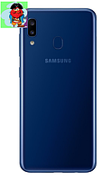 Задняя крышка (корпус) для Samsung Galaxy A20 (SM-A205), цвет: синий