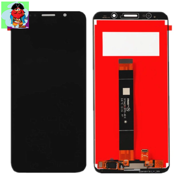 Экран для Huawei Y5 Prime 2018, Y5 2018 (DRA-LX2) с тачскрином, цвет: черный - фото 1 - id-p88617506