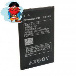 Аккумулятор для Lenovo A316i (A269, A300, A318, A305e, A208t, A218t) (BL214) оригинал - фото 1 - id-p88615760