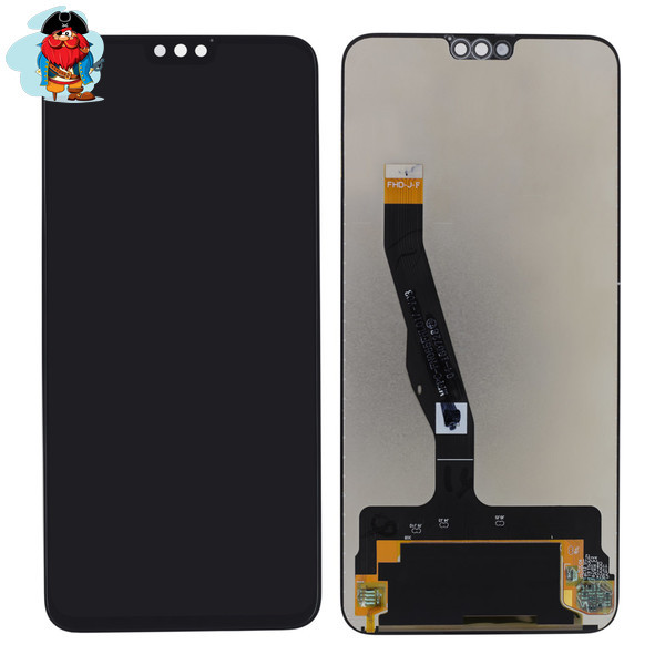 Экран для Huawei Honor 8X (JSN-L21) с тачскрином, цвет: черный - фото 1 - id-p100709152