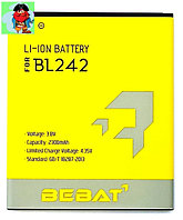 Аккумулятор Bebat для Lenovo A6000 (A6000 Plus, A3900, A6010, A3690, A6010 Pro, A3860, K31-T3, K3 Lemon K30T