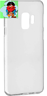 Чехол для Samsung Galaxy S9 G960F силиконовый, цвет: прозрачный