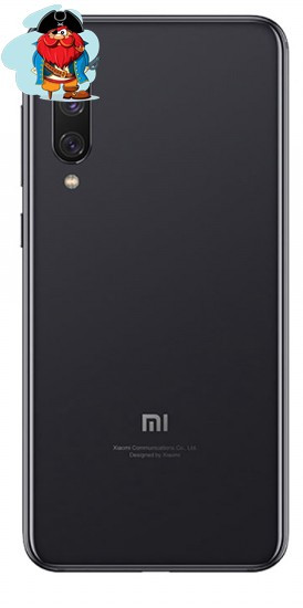 Задняя крышка (корпус) для Xiaomi Mi 9 SE (Mi9 SE), цвет: черный - фото 1 - id-p110194696