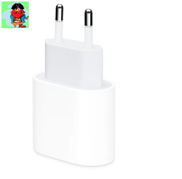 Сетевое зарядное устройство (адаптер питания, power adapter) Apple USB-C 20W MU7V2ZM/A - фото 1 - id-p140850020