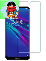 Защитное стекло для Huawei Honor 8A Prime, цвет: прозрачный