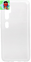 Чехол для Xiaomi Mi Note 10 силиконовый, цвет: прозрачный
