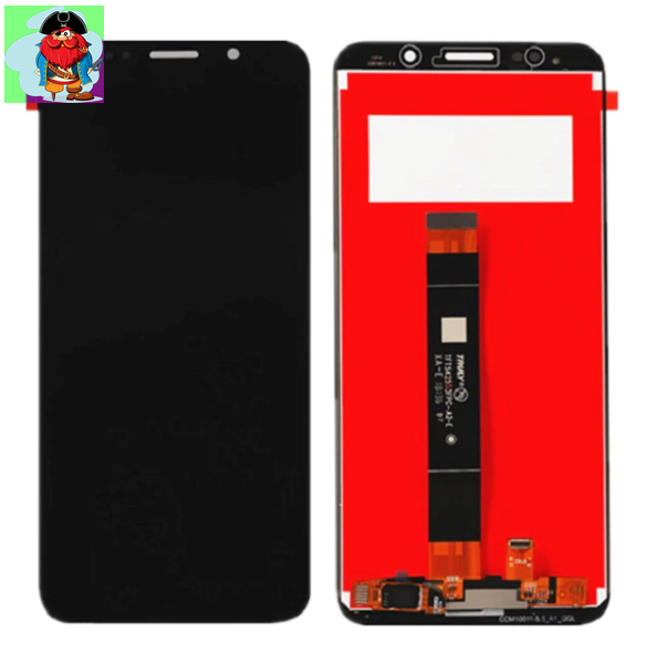 Экран для Huawei Y5 Prime 2018, Y5 2018 (DRA-LX2) с тачскрином, цвет: черный - фото 1 - id-p87883326