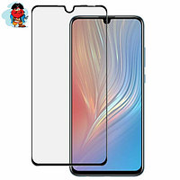 Защитное стекло для Huawei P30 Lite (MAR-LX1M) 5D (полная проклейка), цвет: черный