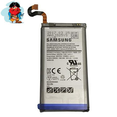 Аккумулятор для Samsung Galaxy S8 (G950FD) EB-BG950ABA (EB-BG950ABE) оригинальный - фото 1 - id-p88617595
