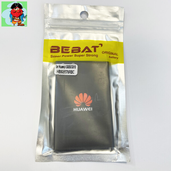 Аккумулятор Bebat для Huawei G610 (HB505076RBC) - фото 1 - id-p88615917