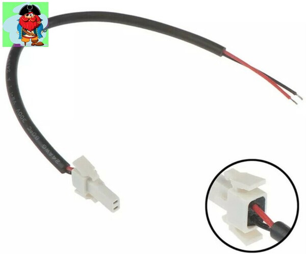 Соединительный кабель для аккумулятора к заднему фонарю электросамоката Xiaomi M365/PRO - фото 1 - id-p155459442