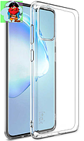 Чехол для Samsung Galaxy S20 Plus силиконовый, цвет: прозрачный