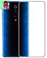 Чехол для Xiaomi Mi 9T силиконовый, цвет: прозрачный