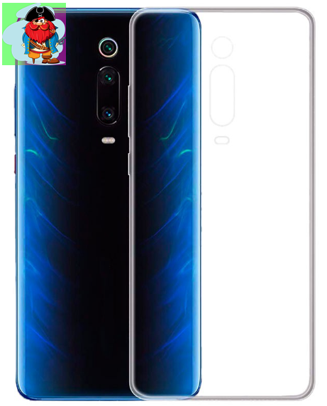 Чехол для Xiaomi Mi 9T силиконовый, цвет: прозрачный - фото 1 - id-p126455988