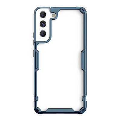 Силиконовый чехол Nillkin Nature TPU Pro Case Синий для Samsung Galaxy S22 Plus - фото 1 - id-p175490314