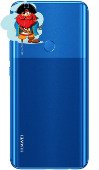 Задняя крышка (корпус) для Huawei P smart Z 2019 (STK-LX1), цвет: сапфировый синий - фото 1 - id-p116283669