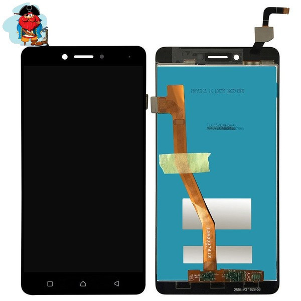 Экран для Lenovo Vibe K6 Note (K53A48) с тачскрином, цвет: черный - фото 1 - id-p89059783