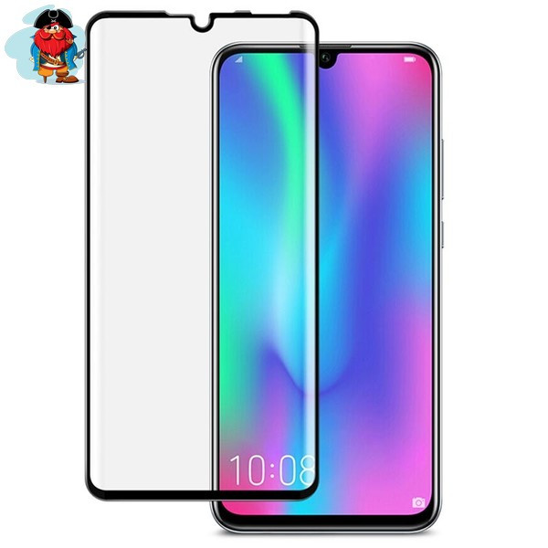 Защитное стекло для Huawei P30 2019 (ELE-L21, ELE-L29) 5D (полная проклейка), цвет: черный - фото 1 - id-p105542563