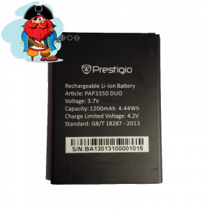 Аккумулятор для Prestigio 3350 Duo (PAP3350) оригинал - фото 1 - id-p88616023