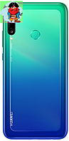 Задняя крышка для Huawei P40 lite E, цвет: ярко-голубой