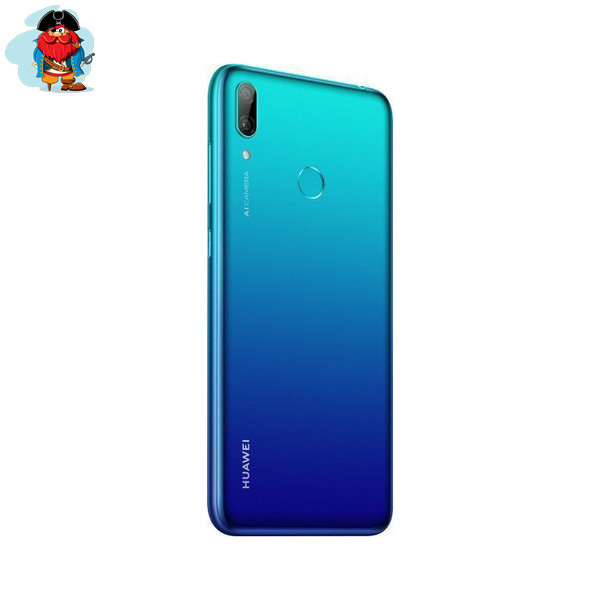 Задняя крышка (корпус) для Huawei Y7 2019 (DUB-LX1), цвет: синий - фото 1 - id-p174375437