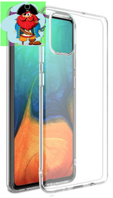 Чехол для Samsung Galaxy A51 силиконовый, цвет: прозрачный - фото 1 - id-p126453354