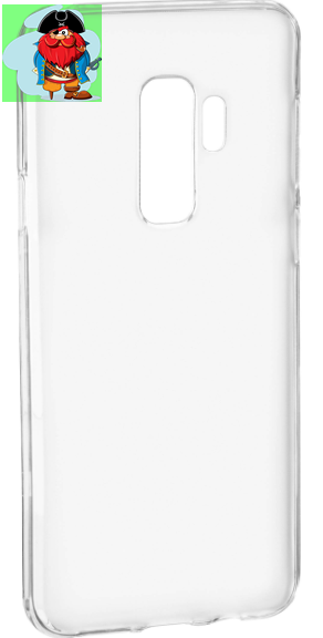 Чехол для Samsung Galaxy S9 Plus G965F силиконовый, цвет: прозрачный - фото 1 - id-p126453356